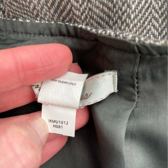 RARE Vintage Anthro Wool Skirt - Picture 7 of 9